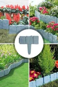 Taş Görünümlü Bahçe Çiti