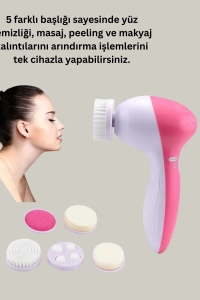 Taşınabilir 5 in 1 Elektrikli Cilt Temizleyici
