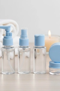 Taşınabilir 5 Parça Seyahat Kozmetik Seti 30 ml Sızdırmaz