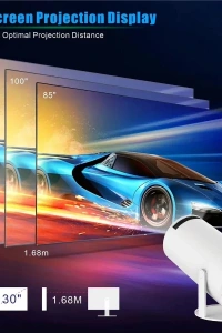 Taşınabilir Android TV Özellikli Projeksiyon