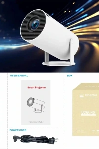 Taşınabilir Android TV Özellikli Projeksiyon