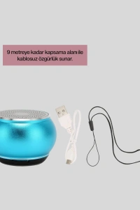 Taşınabilir Bluetooth Hoparlör | Eller Serbest Arama Özellikli