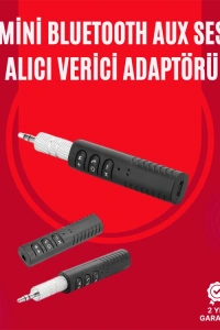 Taşınabilir Bluetooth Ses Alıcısı | 30 Dk Şarj, 4 Saat Kullanım, Geri Klipsli