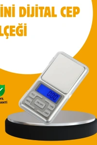 Taşınabilir Dijital Cep Terazisi 5 Ölçüm Birimli