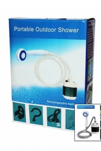 Taşınabilir Duş Seti – Pompalı ve Şarjlı