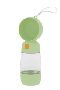 Taşınabilir Evcil Hayvan Mama Hazneli Su Matarası