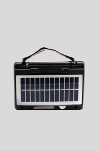 Taşınabilir Hoparlör Güneş Panelli Bluetooth USB SD FM AM SW Radyo