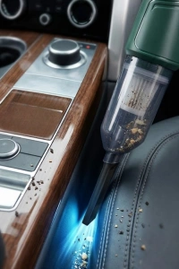 Taşınabilir Kablosuz Süpürge Kompakt Tasarım Güçlü Motor