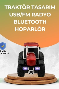 Taşınabilir Nostaljik Araç Tasarımlı Bluetooth Hoparlör
