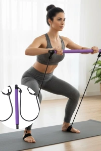 Taşınabilir Pilates Bar Ev Sporuna Uygun Hafif ve Dayanıklı Yapı