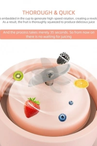 Taşınabilir Şarj Edilebilir Meyve Sıkacağı