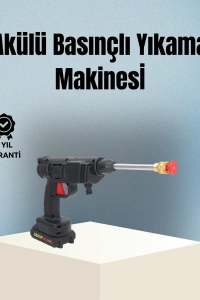 Taşınabilir Şarjlı Basınçlı Yıkama Tabancası Köpük Aparatlı