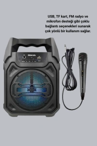 Taşınabilir Şarjlı Hoparlör – Bluetooth, TWS ve Uzun Pil Ömrü