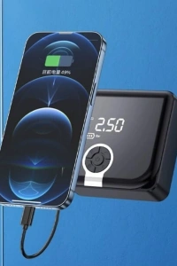 Taşınabilir Şarjlı Powerbank Hava Kompresörü