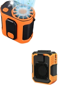 Taşınabilir USB Şarjlı Turbo Fan – 3 Modlu Soğutma, Hafif & Kompakt