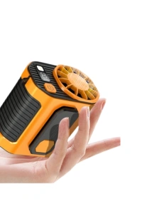 Taşınabilir USB Şarjlı Turbo Fan – 3 Modlu Soğutma, Hafif & Kompakt