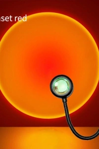 Taşınabilir USB Sunset Gün Batımı Ambiyans Işığı Lamba