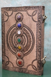 Taşlı Deri Defter Model 13