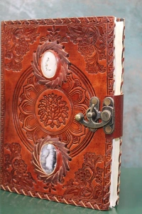 Taşlı Deri Defter Model 2