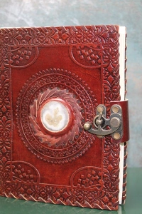 Taşlı Deri Defter Model 3