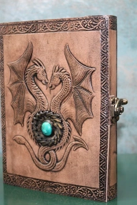 Taşlı Deri Defter Model 8