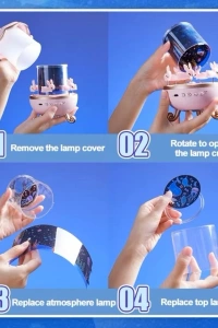 Tavşan Atlıkarınca Multifonksiyon Projektör