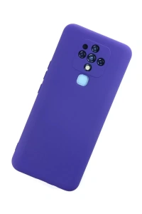 Tecno Camon 16 Kılıf Nano içi Kadife Silikon - Mor