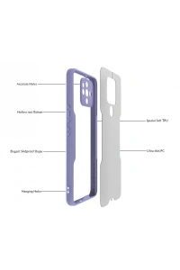 Tecno Camon 16 Kılıf Platin Silikon - Pembe