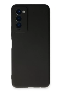 Tecno Camon 18 Kılıf First Silikon - Siyah