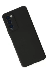 Tecno Camon 18 Kılıf Nano içi Kadife Silikon - Siyah