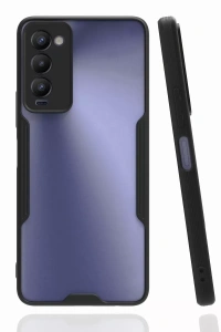 Tecno Camon 18 Kılıf Platin Silikon - Siyah