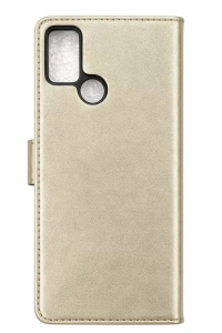 Tecno Pova Trend S Plus Kapaklı Kılıf - Gold