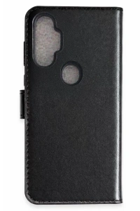 Tecno Spark 7 Pro Trend S Plus Kapaklı Kılıf - Siyah