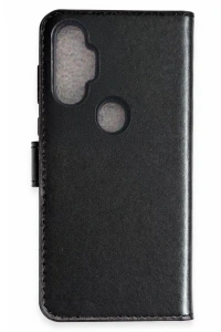 Tecno Spark 7 Pro Trend S Plus Kapaklı Kılıf - Siyah