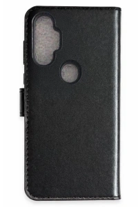 Tecno Spark 7 Pro Trend S Plus Kapaklı Kılıf - Siyah