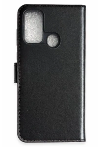 Tecno Spark 7 Trend S Plus Kapaklı Kılıf - Siyah
