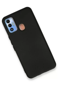 Tecno Spark 7T Kılıf First Silikon - Siyah