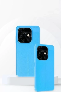 Tecno Spark Go 2024 Kılıf Auto Focus Kapak - Mavi
