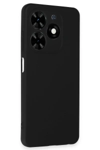 Tecno Spark Go 2024 Kılıf First Silikon - Siyah