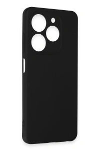 Tecno Spark Go 2024 Kılıf First Silikon - Siyah