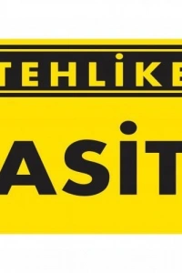 Tehlike Asit Uyarı Levhası 25x35 KOD:762