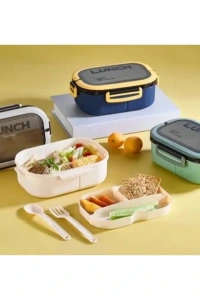 Tek Katlı Bölmeli Beslenme Kutusu