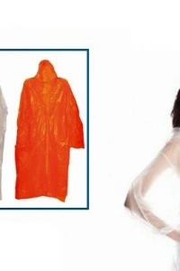 Tek Kullanımlık Çıtçıtlı Yağmurluk