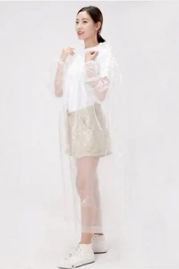 Tek Kullanımlık Kullan At Yağmurluk