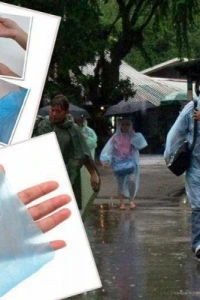 Tek Kullanımlık Yağmurluk