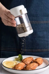 Tekli Basmalı Baharatlık Tuzluk