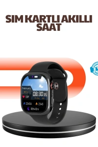 Telefon Bağımsız SIM Kartlı Akıllı Saat Nabız Ölçerli