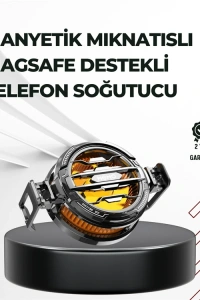 Telefon Soğutucu | LED Işık Efektli | Power Aparatlı | Sessiz ve Taşınabilir Model