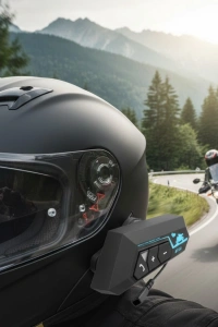 Telsiz Bluetooth Kask Kulaklık Handsfree Mikrofonlu