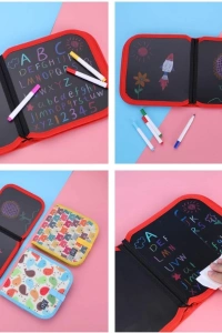 Temizlenebilir Renkli Çizim Defteri